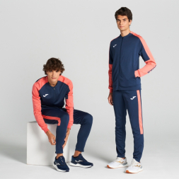 PANTALÓN LARGO ECO CHAMPIONSHIP MARINO NARANJA FLÚOR