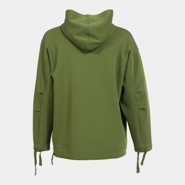 SUDADERA CON CAPUCHA STEP VERDE