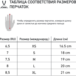 Перчатки JOGEL DIVISION Training Gloves, черный