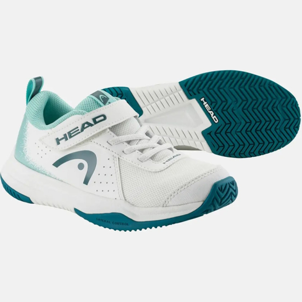 Кроссовки теннисные детские HEAD Sprint Velcro 4.0 275535, р.13,5K (рос.31), белый