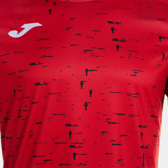 CAMISETA MANGA CORTA PRO TEAM ROJO NEGRO