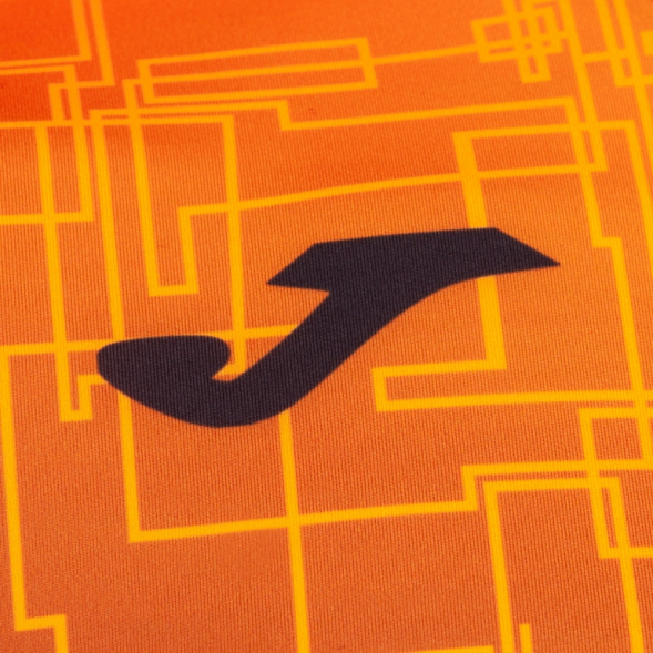 Футболка с коротким рукавом ELITE VIII Черный-оранжевый