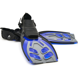 Ласты для плавания SALVAS Tonic Dive, BA190LXBBSTS, размер L/XL, синие