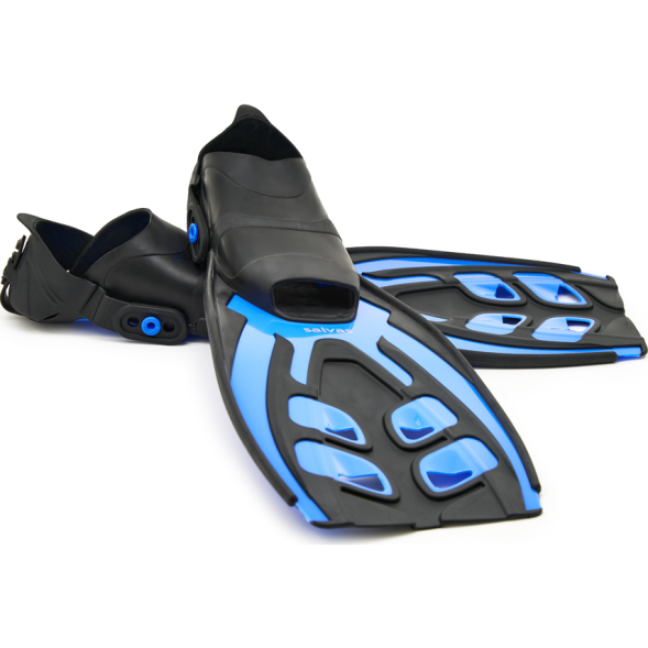 Ласты для плавания SALVAS Tonic Dive, BA190LXBBSTS, размер L/XL, синие