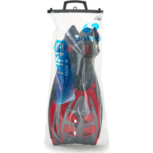 Ласты для плавания SALVAS Tonic Dive, BA190LXBBSTS, размер L/XL, синие