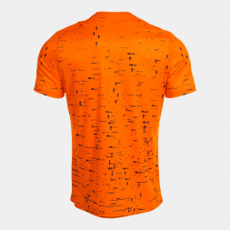 CAMISETA MANGA CORTA PRO TEAM NARANJA NEGRO