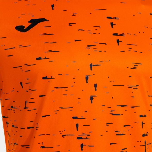 CAMISETA MANGA CORTA PRO TEAM NARANJA NEGRO