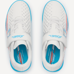 Бутсы многошиповые JOGEL Evofly TF Talant White/blue, детский