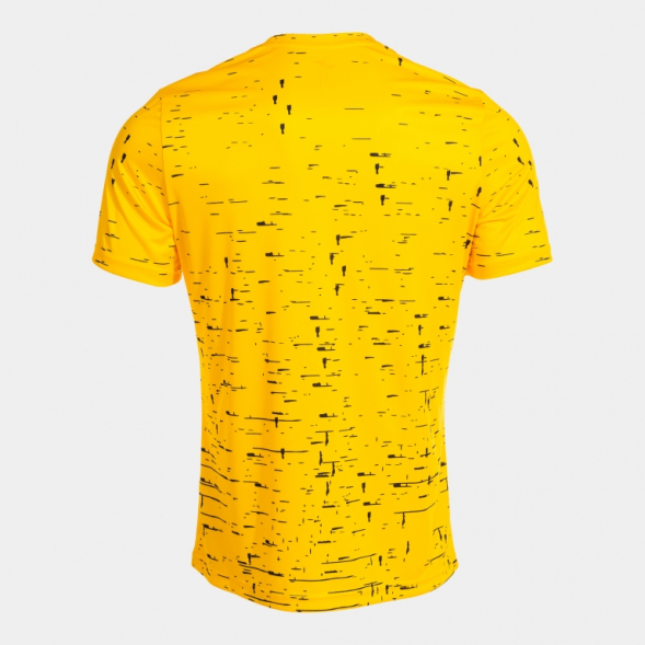 CAMISETA MANGA CORTA PRO TEAM AMARILLO NEGRO