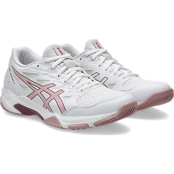 Кроссовки волейб. женские ASICS Gel-Rocket 11 1072A093 103, р.10,5 (рос.41), бело-розовые