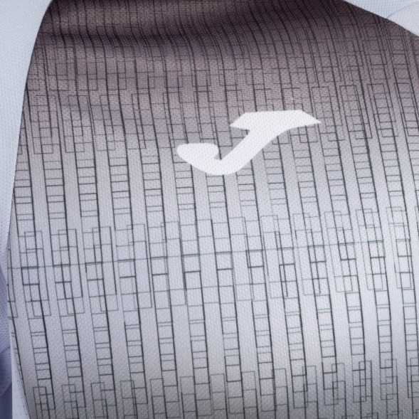 CAMISETA MANGA CORTA TIGER V CELESTE NEGRO