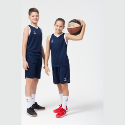 Шорты баскетбольные JOGEL CAMP Basic, темно-синий, детский