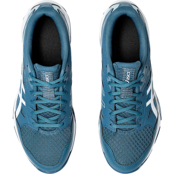 Кроссовки волейбольные мужские ASICS Gel-Rocket 11 1071A091 103, р.12,5 (рос.45.5), бело-т.синий