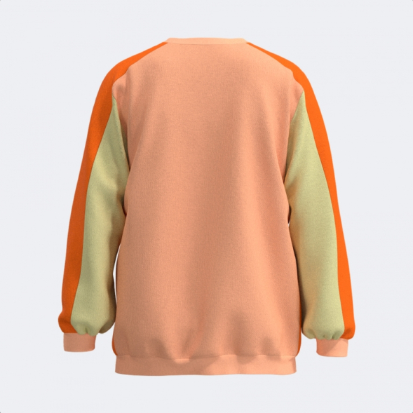 SUDADERA KIDS CAMP NARANJA AMARILLO