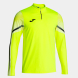 SUDADERA ELITE XI AMARILLO FLUOR NEGRO