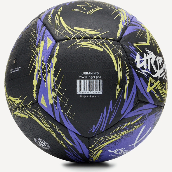 Мяч футбольный JOGEL Urban №5, черный