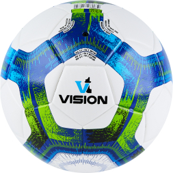 Мяч футзал. VISION Target, FS324094, FIFA Basic, р.4, 32 п. PU, 3 подкл.сл, термосшивка, бело-синий