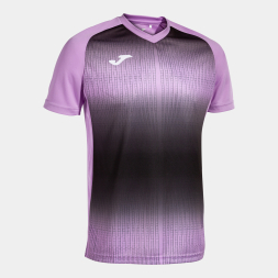 CAMISETA MANGA CORTA TIGER V MORADO NEGRO