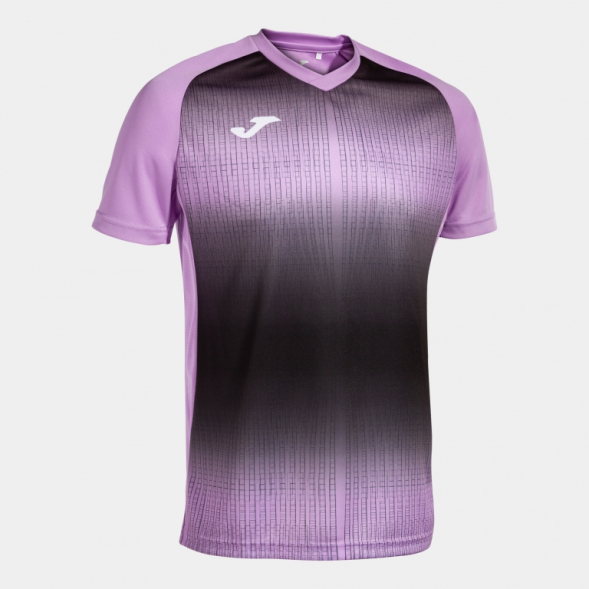 CAMISETA MANGA CORTA TIGER V MORADO NEGRO
