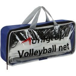 Сетка волейбольная ONLYTOP, с тросом, нить 2 мм, 9,5х1 м