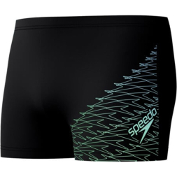 Плавки SPEEDO Eco Medley Logo Swim boxer, 8-1135415452, р.30 российский размер 46, полиамид, полиэст, элас, черный