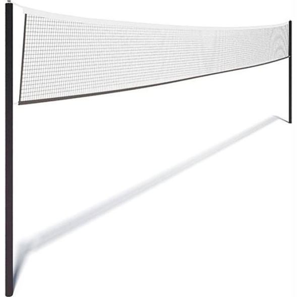 Сетка для волейбола, 9,5х1 м, нить 2,8 мм, ячейки 100х100 мм, цвет белый