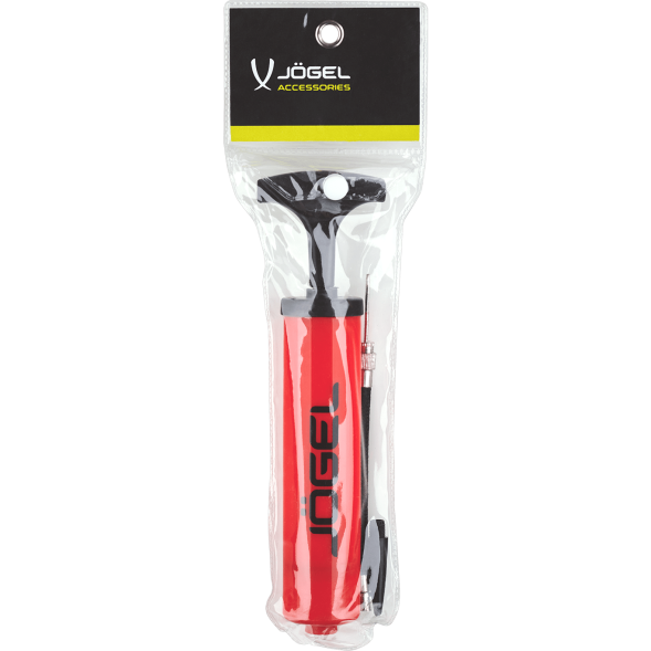 Насос JOGEL JA-102 ND, 20 см, гибкий шланг, игла, насадка для фитбола