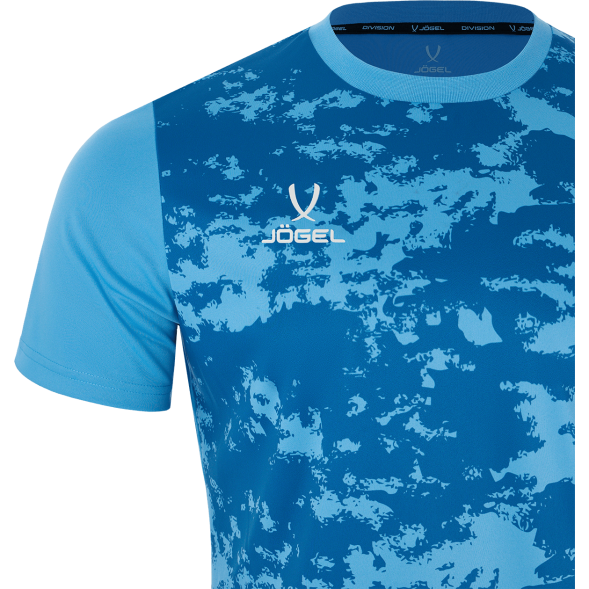 Футболка вратарская JOGEL DIVISION PerFormDRY SPLASH GK Jersey, голубой