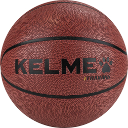 Мяч баск. KELME Hygroscopic, 8102QU5001-217, р.7, 8 панелей, ПУ, бут.кам., коричнево-черный