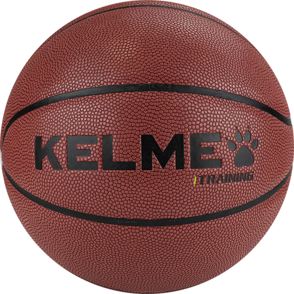 Мяч баск. KELME Hygroscopic, 8102QU5001-217, р.7, 8 панелей, ПУ, бут.кам., коричнево-черный