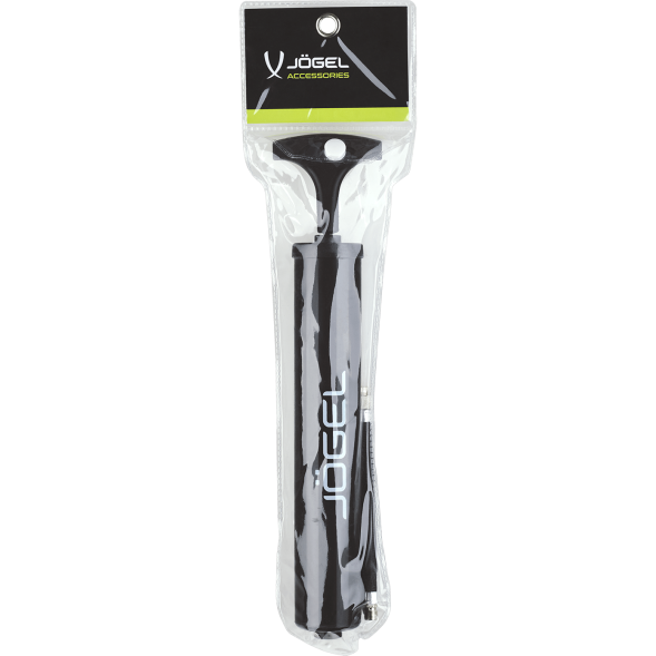 Насос JOGEL JA-103 ND, 26 см, гибкий шланг, игла, насадка для фитбола