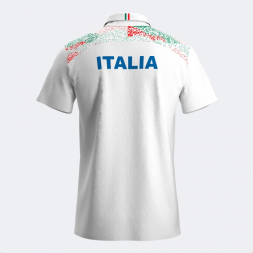 POLO MANGA CORTA MUJER 1ª FED. ITALIA TENIS Y PADEL