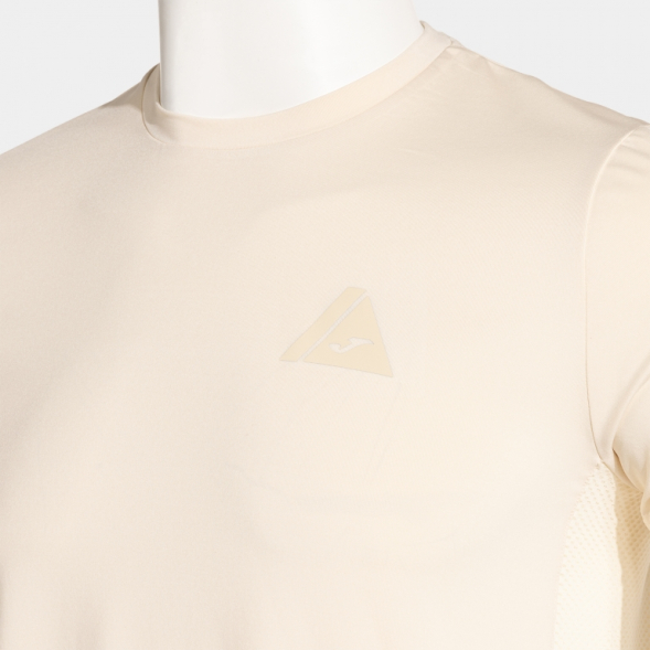 CAMISETA MANGA CORTA INDOOR GYM BEIGE