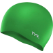 Шапочка для плавания TYR Wrinkle Free Silicone Cap, LCS-100, белый