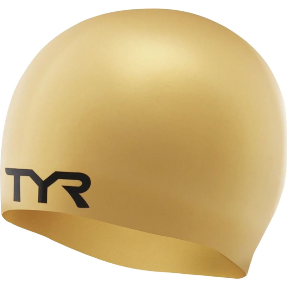 Шапочка для плавания TYR Wrinkle Free Silicone Cap, LCS-100, белый