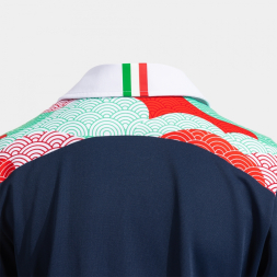 POLO MANGA CORTA MUJER 3ª OPC. B FED. ITALIA TENIS Y PADEL