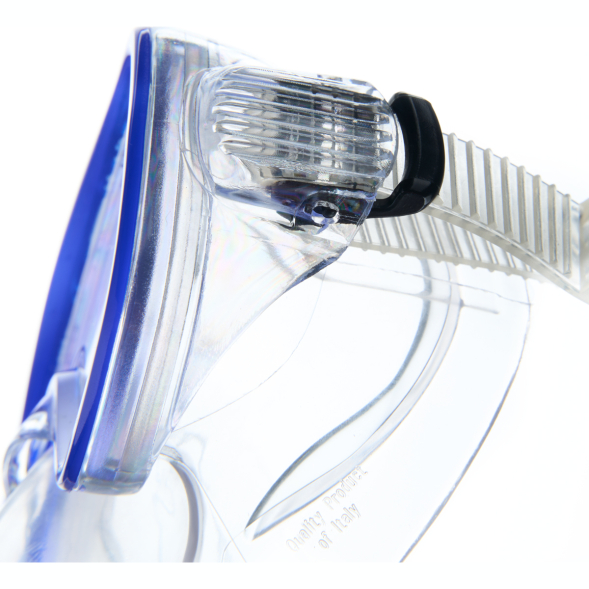 Маска для плавания SALVAS Domino Jr Mask CA105C1TBSTH, размер детский, синяя