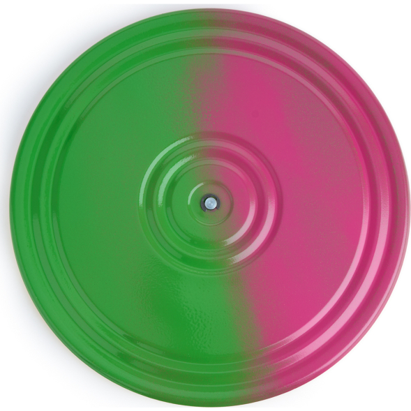 Диск здоровья многоцветный металлический, диаметр 28 см, мультиколор