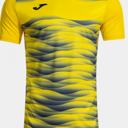 CAMISETA MANGA CORTA TIGER VII AMARILLO DARK NAVY
