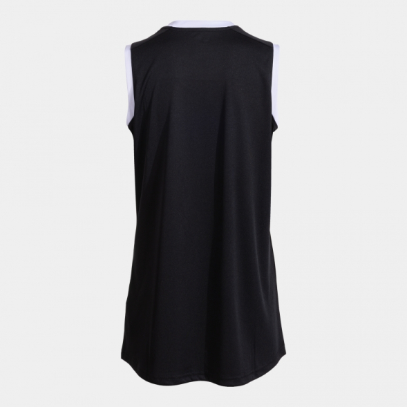 CAMISETA SIN MANGAS CANCHA NEGRO BLANCO