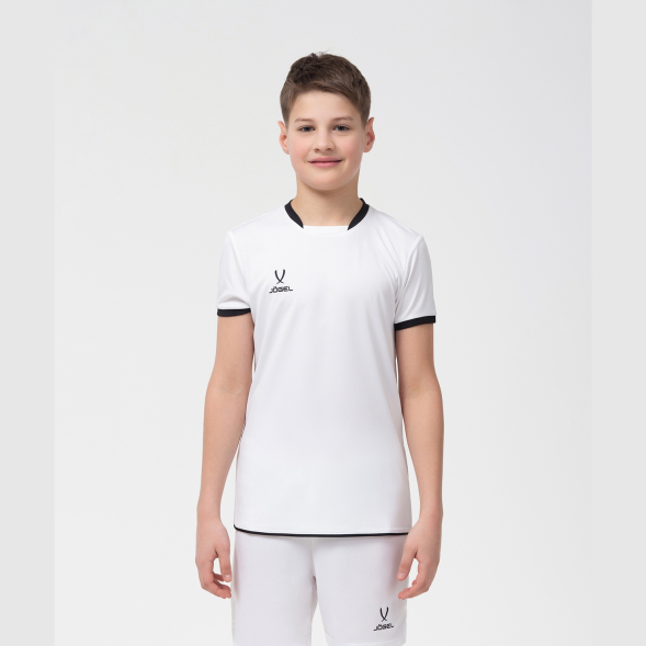 Футболка волейбольная JOGEL CAMP, белый, детский