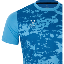 Футболка вратарская JOGEL DIVISION PerFormDRY SPLASH GK Jersey, голубой, детский