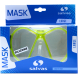 Маска для плавания SALVAS Kool Mask CA550N2NNSTH, размер взрослый, черная