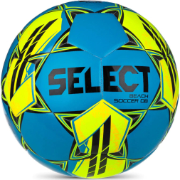 Мяч для пляж. футб. SELECT Beach Soccer DB V23, 0995160225, р.5, 28п, ТПУ, гибрид.сш, сине-желтый