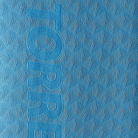 Коврик для йоги TORRES Comfort 4 YL10064, толщина 4 мм, TPE, голубой