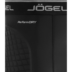 Шорты вратарские с защитой JOGEL ScalePad Goalkeeper Shorts, черный