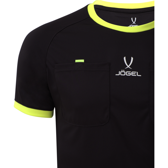 Футболка судейская JOGEL Referee tee, черный