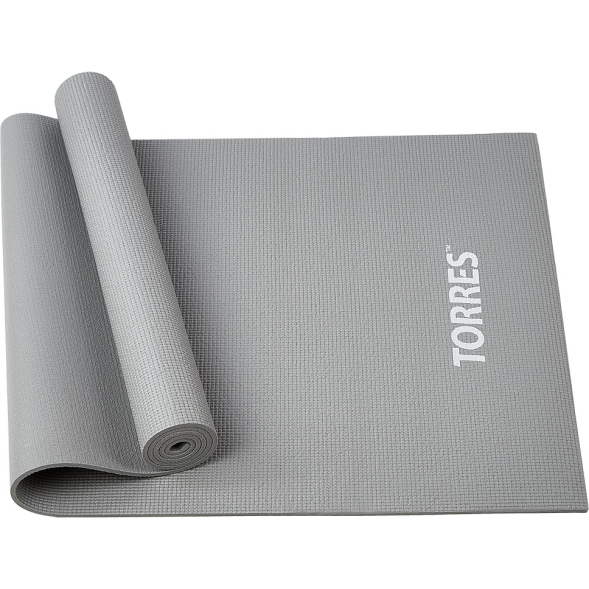 Коврик для йоги TORRES Relax 6 YL12236B, толщина 6 мм, ПВХ, песочный