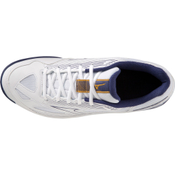 Кроссовки волейбольные мужские MIZUNO Cyclone Speed 4 V1GA238043, р.UK5,5 (рос.37,5), белый