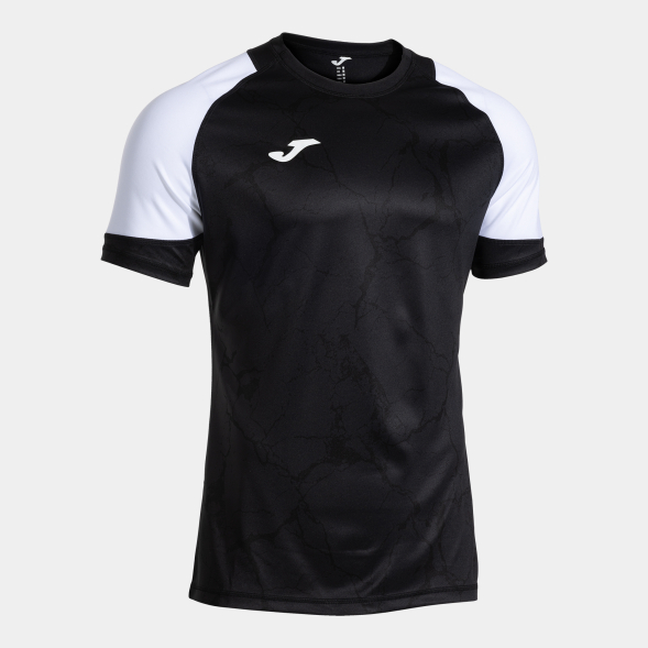 CAMISETA MANGA CORTA HISPA V NEGRO BLANCO